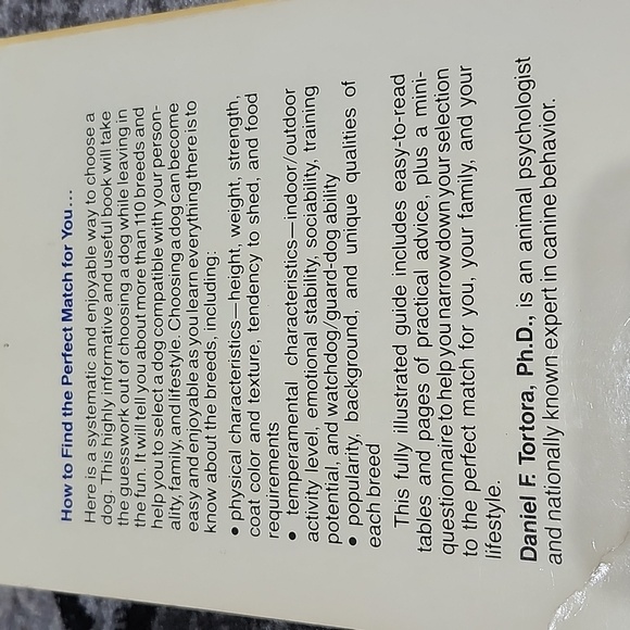 THE RIGHT DOG FOR YOU BOOK - Picture 3 of 8